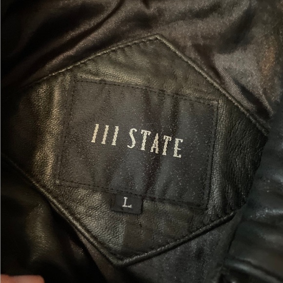 111 State Leather Jacket - Picture 2 of 3